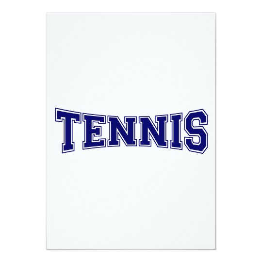 Tennis University Style Card