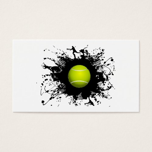 Tennis Urban Style Business Card