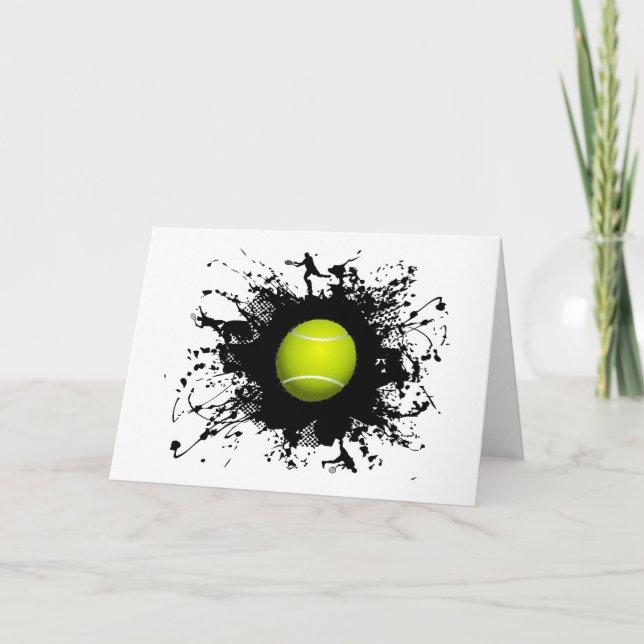 Tennis Urban Style Card (Front)