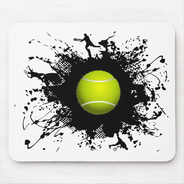 Tennis Urban Style Mouse Pad (Front)