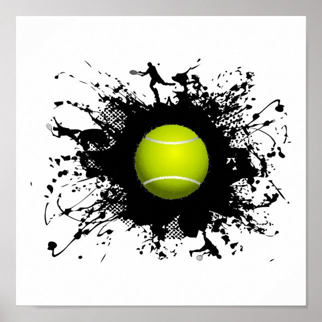 Tennis Urban Style Poster (Front)