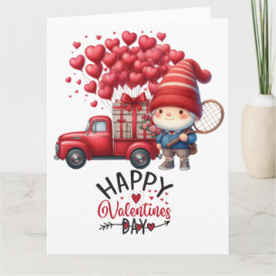 TENNIS Valentine's Day to Player with Love Card