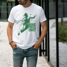 Tennis Vibes Only Retro Grunge Splatter Sports