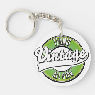 Tennis Vintage All star logo Magnet Keychain