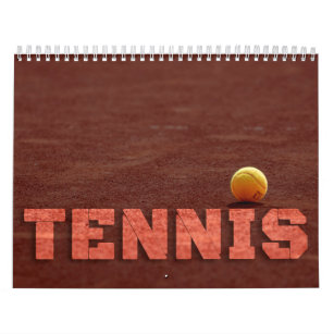 Tennis Wall Calendar
