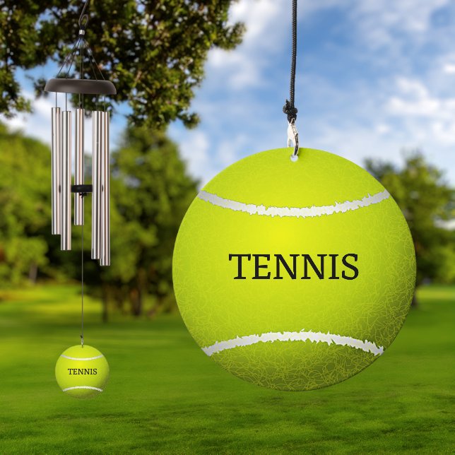 Tennis Wind Chime (Outdoor)