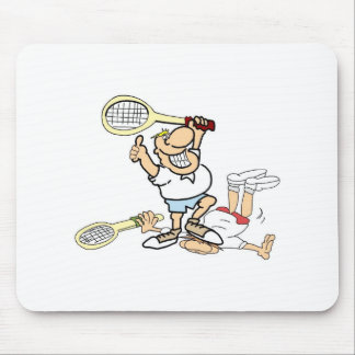 Tennis Winner Mouse Pad
