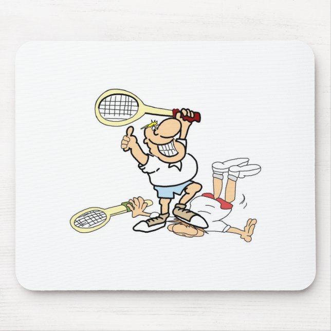 Tennis Winner Mouse Pad (Front)