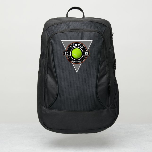 TENNIS with Editable Year & Name Adidas Backpack (Front)