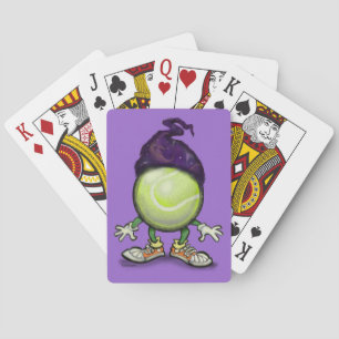 Tennis Wizard Poker Cards
