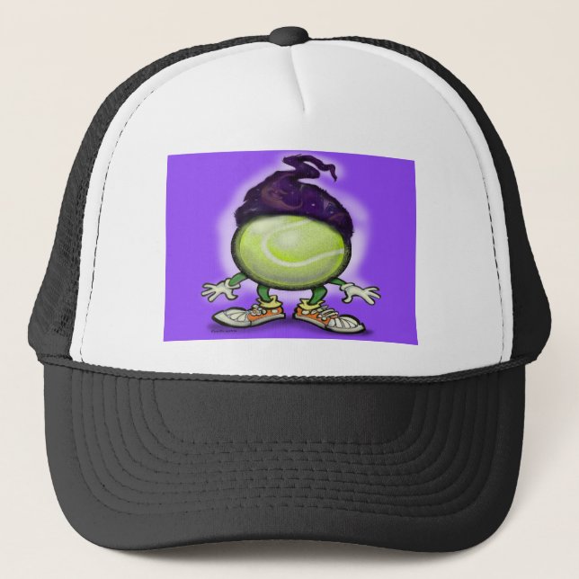 Tennis Wizard Trucker Hat (Front)