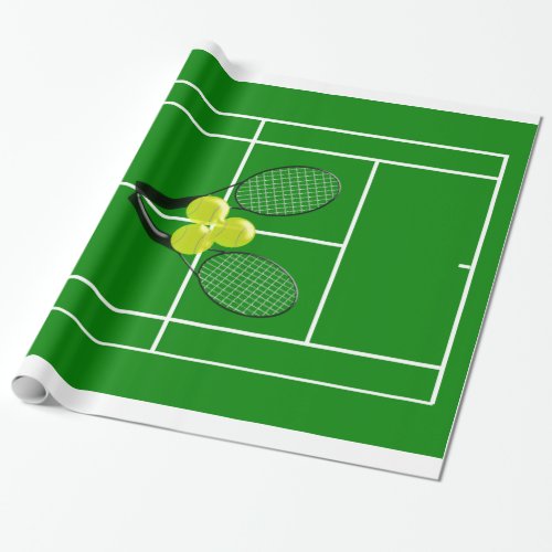 Tennis Wrapping Paper