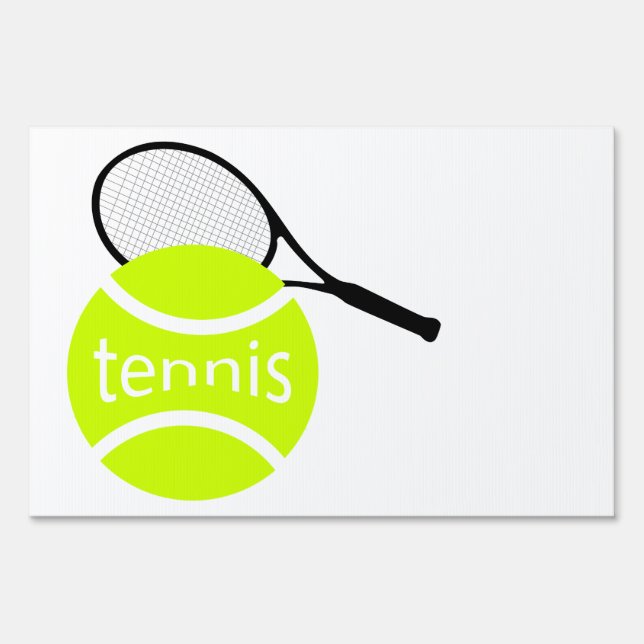 Tennis Yard Sign (Back)