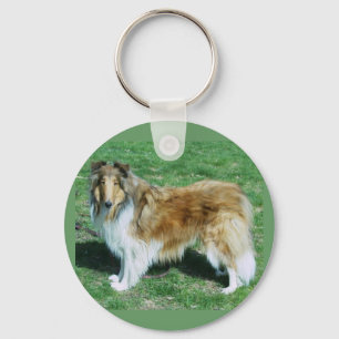 TENNYSON -A COLLIE KEYCHAIN