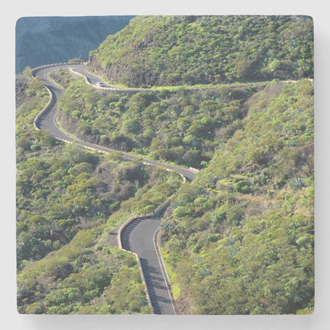Teno Mountains Stone Coaster (Front)