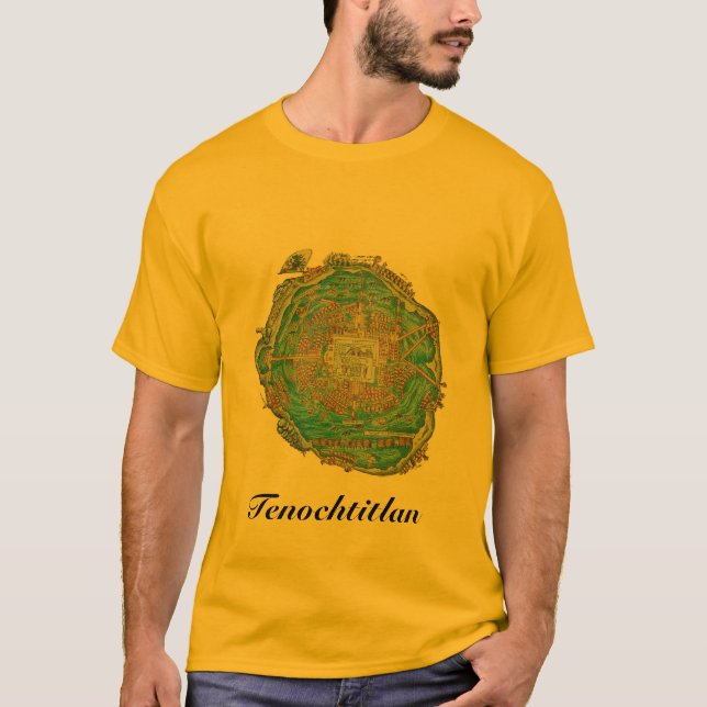 Tenochtitlan Map Shirt (Front)
