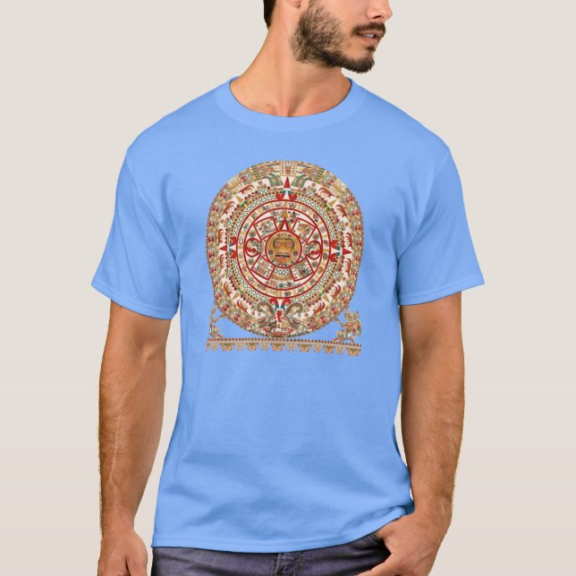 Tenochtitlan Sun Stone T-Shirt (Front)