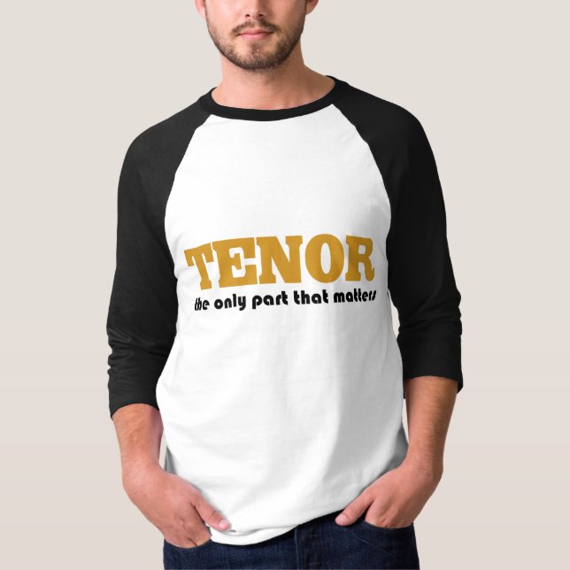 Tenor Attitude T-Shirt (Front)