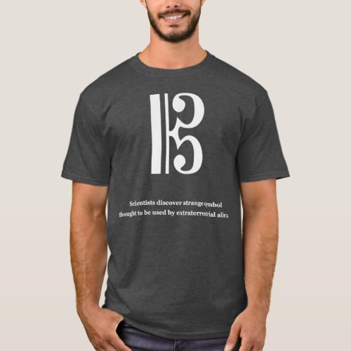 Tenor Clef  T_Shirt