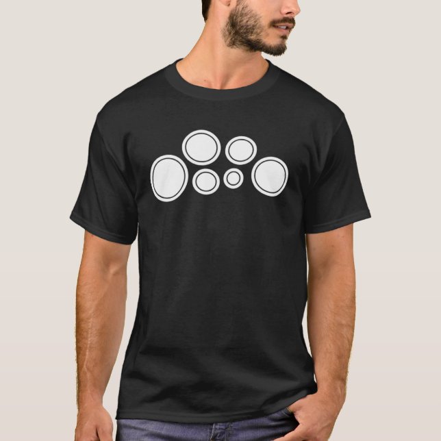 Tenor Drum  Minimalist Drumming T-Shirt (Front)
