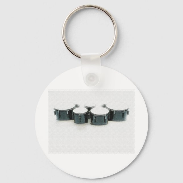 Tenor Drums Keychain (Front)