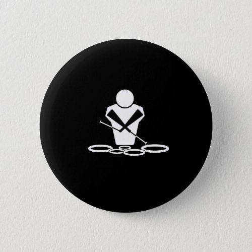 Tenor Drums Pinback Button