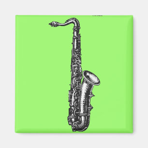 Tenor Saxophone Magnet