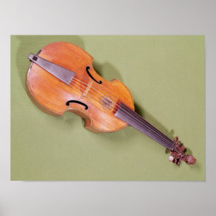 Tenor viol, 1667 poster