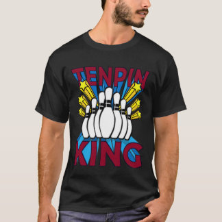 Tenpin Bowling King T-Shirt