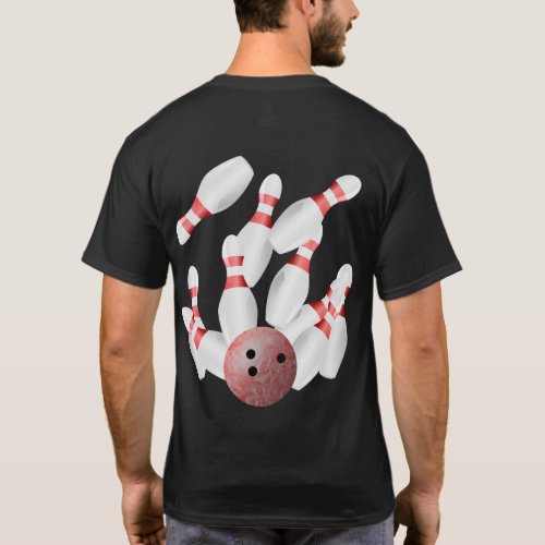 Tenpin bowling Strike T_Shirt