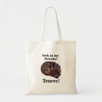 Tenrec Animal Funny Tote Bag