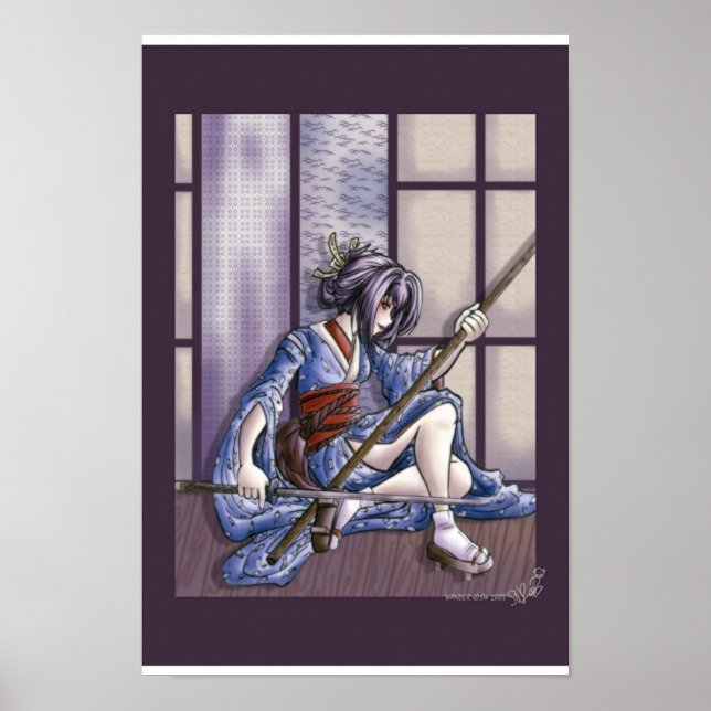 Tenshi the ninja geisha poster (Front)