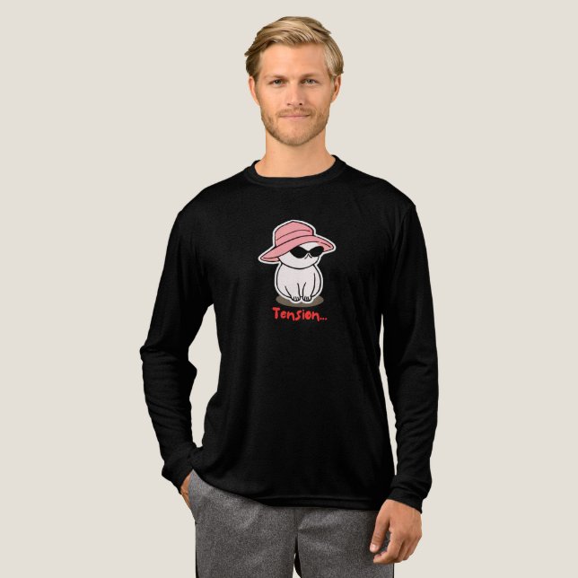 Tension Loading... – Overthinking Vibes Tee (Full Front)