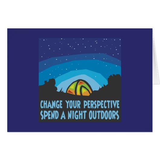 Tent Camping (Front Horizontal)