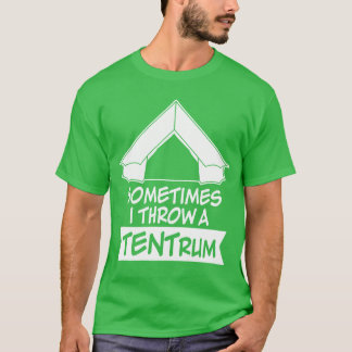 Tent Camping Hiking Outr girl T-Shirt
