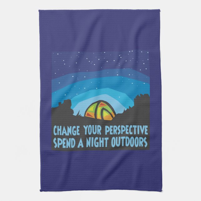 Tent Camping Towel (Vertical)