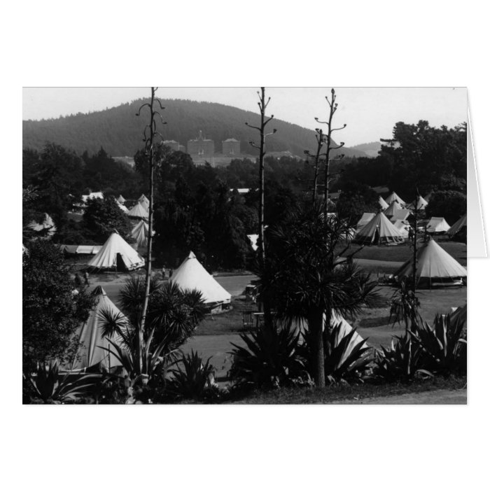 Tent City, 1906   notecard