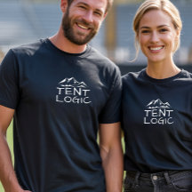 Tent Logic Funny Camper Mountain T-Shirt