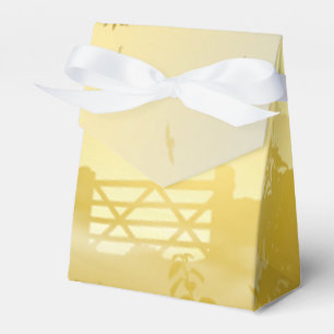 Tent Paper Favor Box Sunny Morning Farm Country Ru