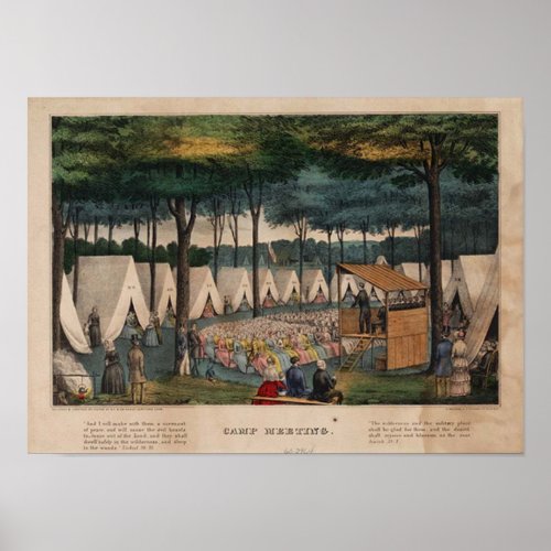 Tent Revival Poster