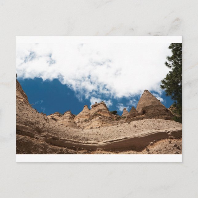 Tent Rocks Mountains New Mexico Postcard (Front)