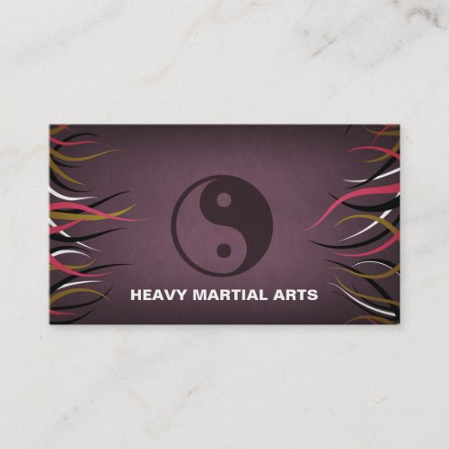 Tentacle Hall Martial Arts Studio Training Business Card
