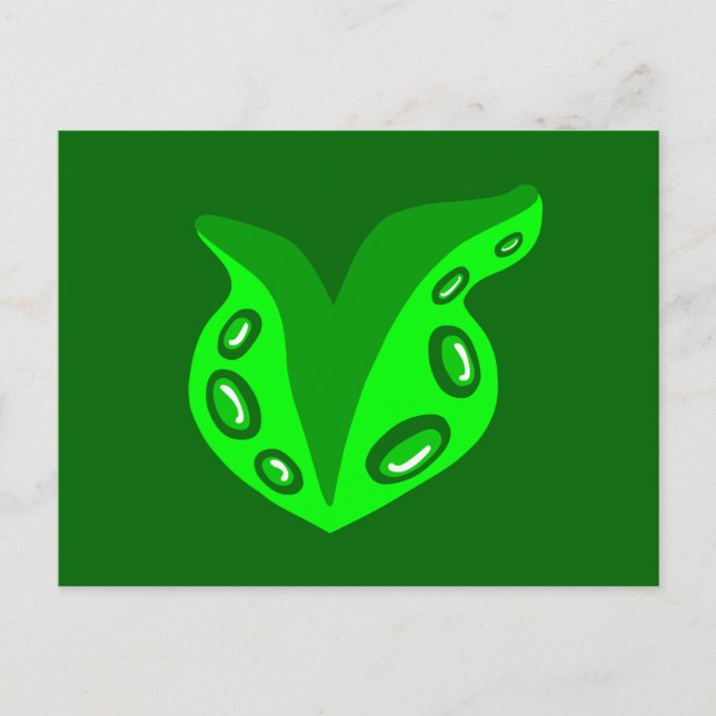 Tentacle Heart Postcard (Front)