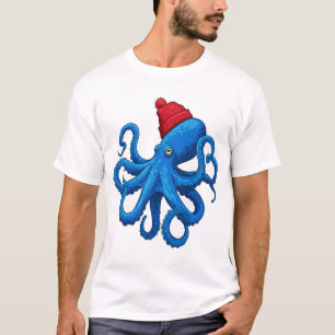 Tentacle Treasures: Everyday Octopus Art T-Shirt