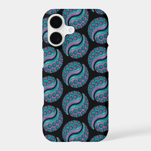 Tentacle Yin Yang Iphone Case (Back)