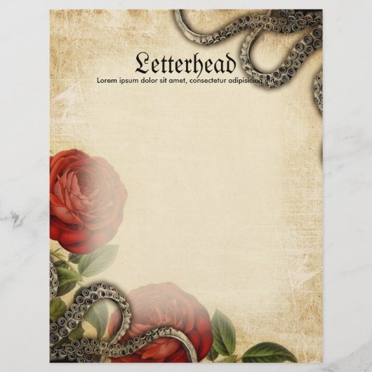 Tentacles And Roses (Front)