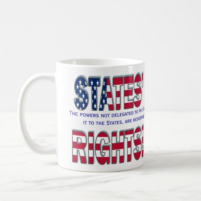 Tenth Amendment Coffee Mug (Left)