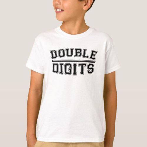 Tenth birthday  double digits birthday T_Shirt