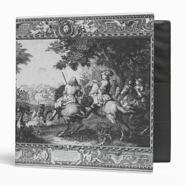 Tenture 'Histoire du Roi' Binder (Front/Inside)