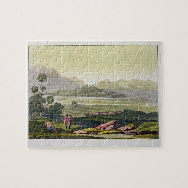 Teocalli, the Great Temple at Tenochtitlan, Mexico Jigsaw Puzzle (Horizontal)